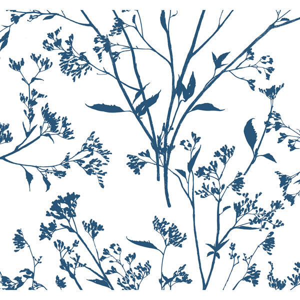 Southport Indigo Delicate Branches Wallpaper