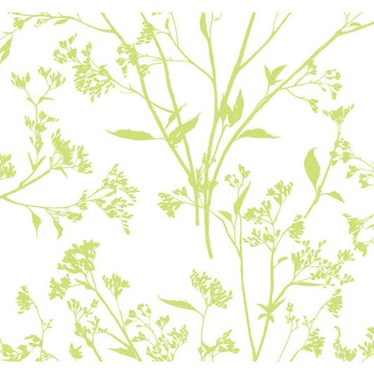 Southport Chartreuse Delicate Branches Wallpaper
