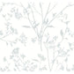 Southport Light Grey Delicate Branches Wallpaper