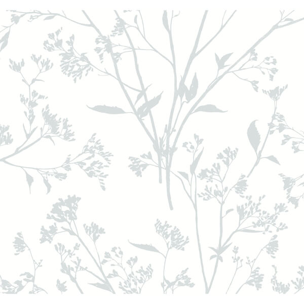 Southport Light Grey Delicate Branches Wallpaper