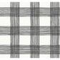Scarborough Black Striated Plaid Wallpaper