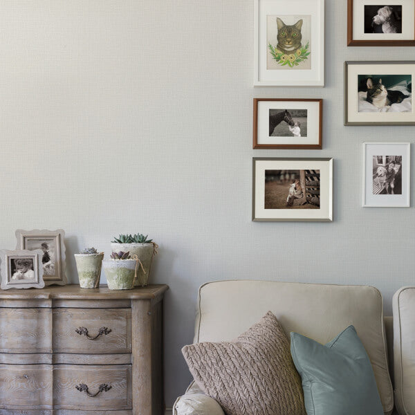 Marblehead Dove Basket Weave Wallpaper