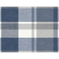 Madaket Indigo Plaid Wallpaper