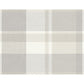 Madaket Light Grey Plaid Wallpaper