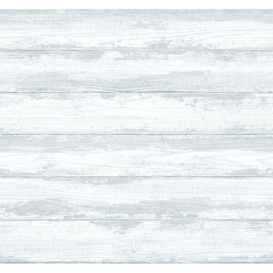 Truro Grey Weathered Shiplap Wallpaper
