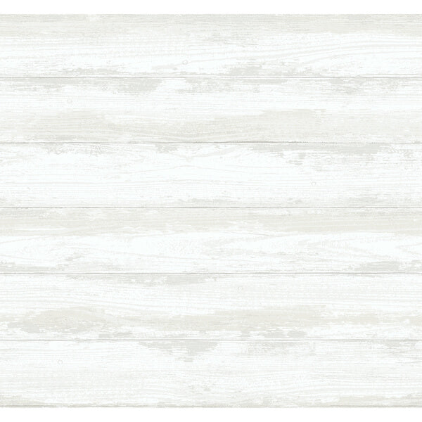 Truro Bone Weathered Shiplap Wallpaper