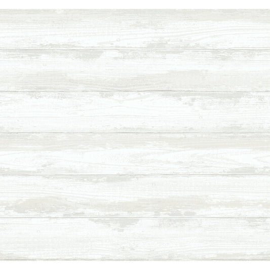 Truro Bone Weathered Shiplap Wallpaper