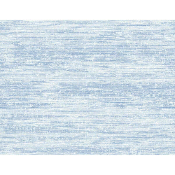 Tiverton Sky Blue Faux Grasscloth Wallpaper