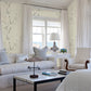 Monterey Ivory Floral Branch Wallpaper