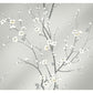Monterey Silver Mist Floral Branch Wallpaper