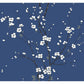 Monterey Cobalt Floral Branch Wallpaper