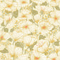 Matilda Green Poppy Fields Wallpaper
