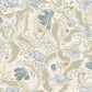 Bodri Light Blue Tulip Garden Wallpaper