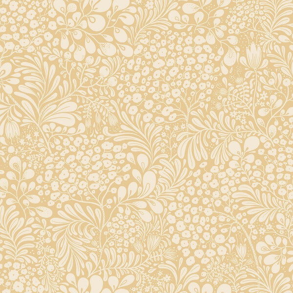 Siv Butter Botanical Wallpaper