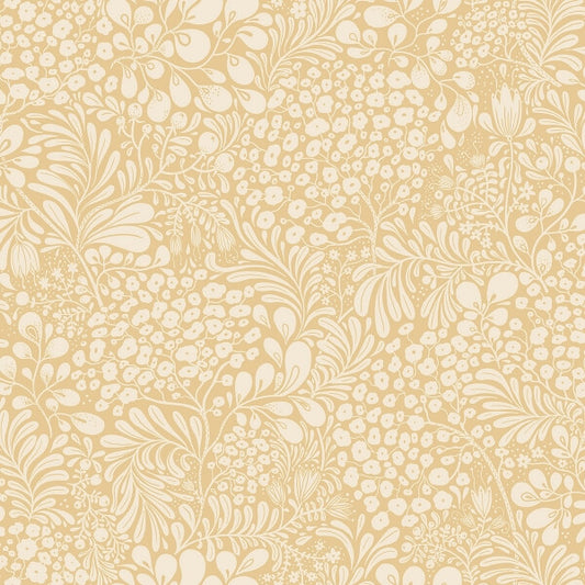 Siv Butter Botanical Wallpaper