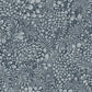 Siv Dark Blue Botanical Wallpaper
