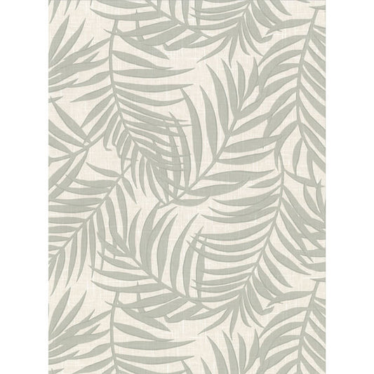 Lanai Beige Fronds Wallpaper