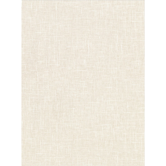 Linville Beige Faux Linen Wallpaper