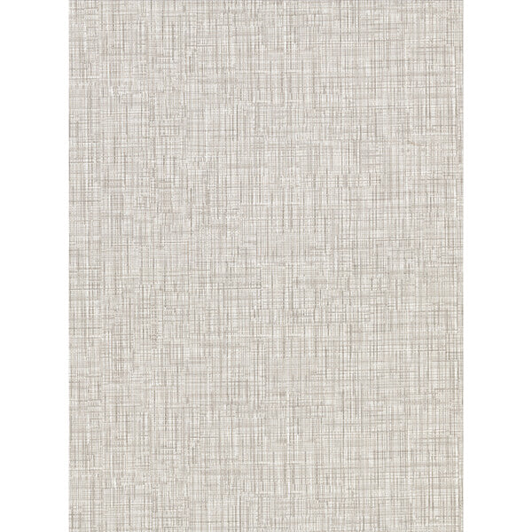 Tartan Taupe Distressed Texture Wallpaper