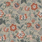 Athena Beige Floral Wallpaper