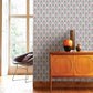 Aya Eggshell Floral Wallpaper