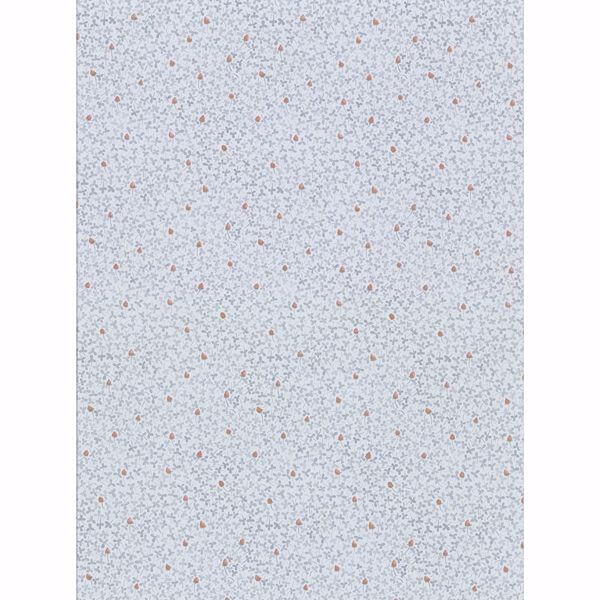 Lark Light Blue Botanical Wallpaper