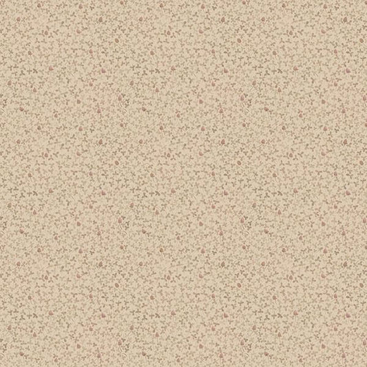 Lark Beige Botanical Wallpaper