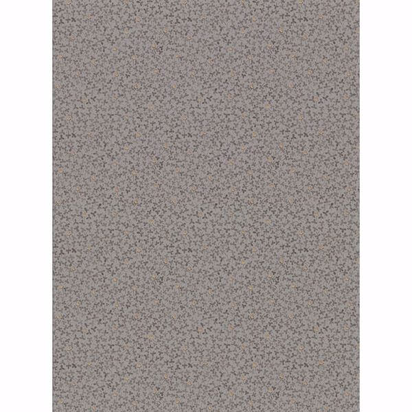 Lark Taupe Botanical Wallpaper