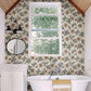 Leilani Beige Floral Wallpaper