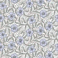 Imogen Light Blue Floral Wallpaper
