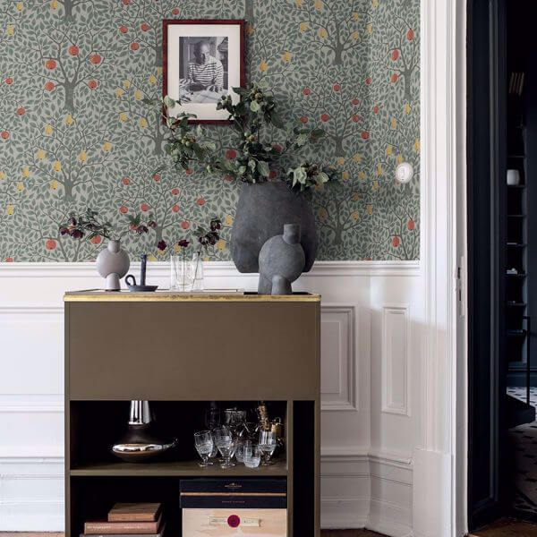 Pomona Green Fruit Tree Wallpaper