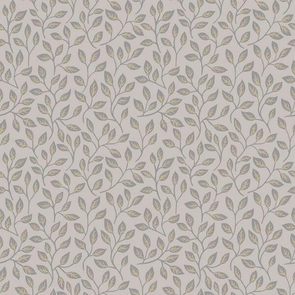 Posey Beige Vines Wallpaper
