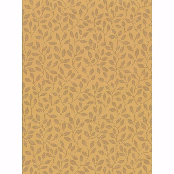 Posey Mustard Vines Wallpaper
