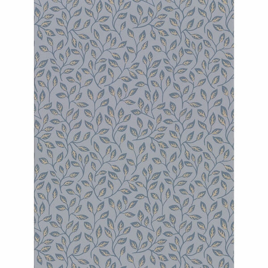 Posey Slate Vines Wallpaper
