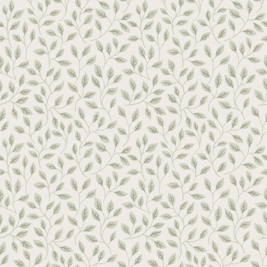 Posey Light Green Vines Wallpaper
