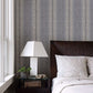 Pezula Taupe Texture Stripe Wallpaper