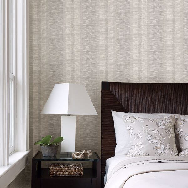 Pezula Bone Texture Stripe Wallpaper