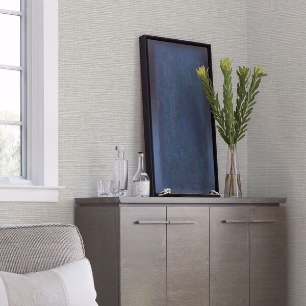 Vivanta Light Grey Texture Wallpaper