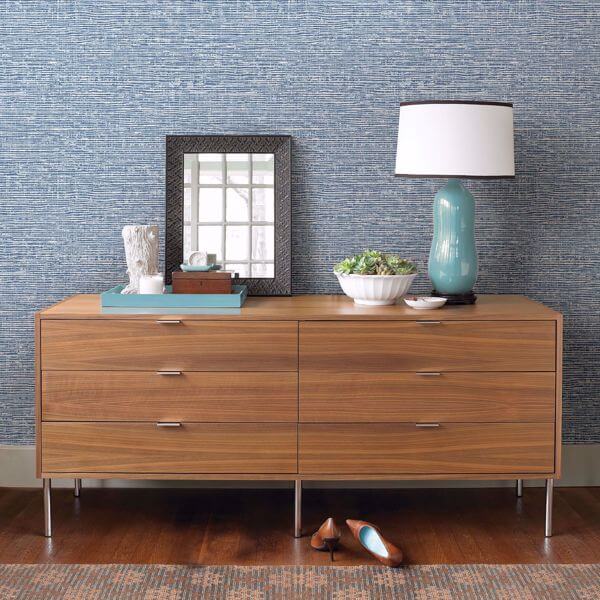 Vivanta Blue Texture Wallpaper