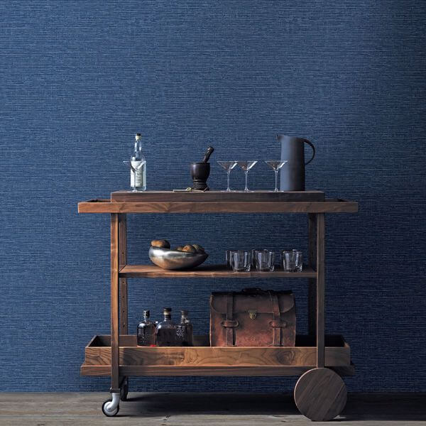 Vivanta Navy Texture Wallpaper