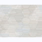 Jabari Grey Geometric Faux Grasscloth Wallpaper