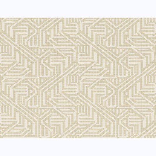 Nambiti Cream Geometric Wallpaper