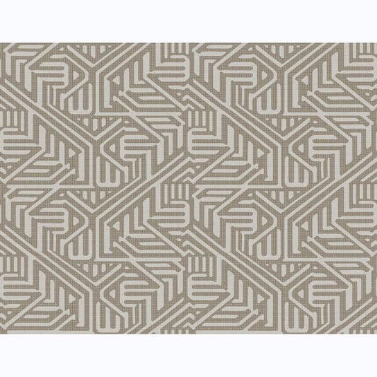 Nambiti Brown Geometric Wallpaper