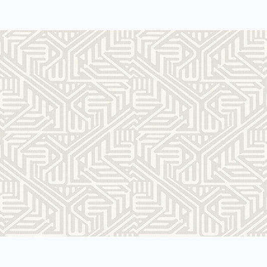 Nambiti Light Grey Geometric Wallpaper