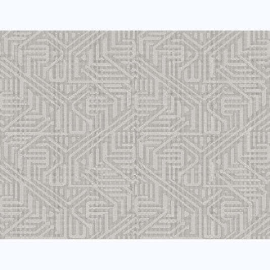 Nambiti Grey Geometric Wallpaper