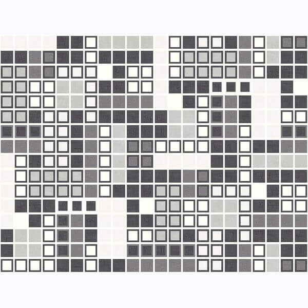 Bantry Black Geometric Wallpaper