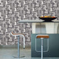 Bantry Black Geometric Wallpaper