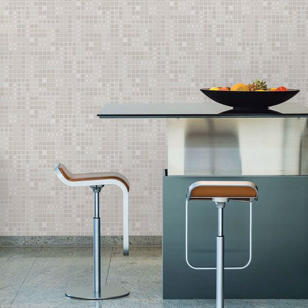 Bantry Neutral Geometric Wallpaper