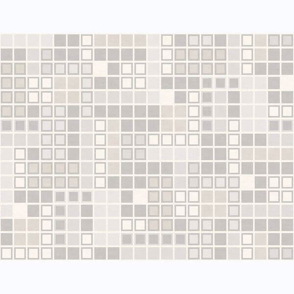 Bantry Light Grey Geometric Wallpaper