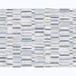 Fresnaye Blue Linen Stripe Wallpaper